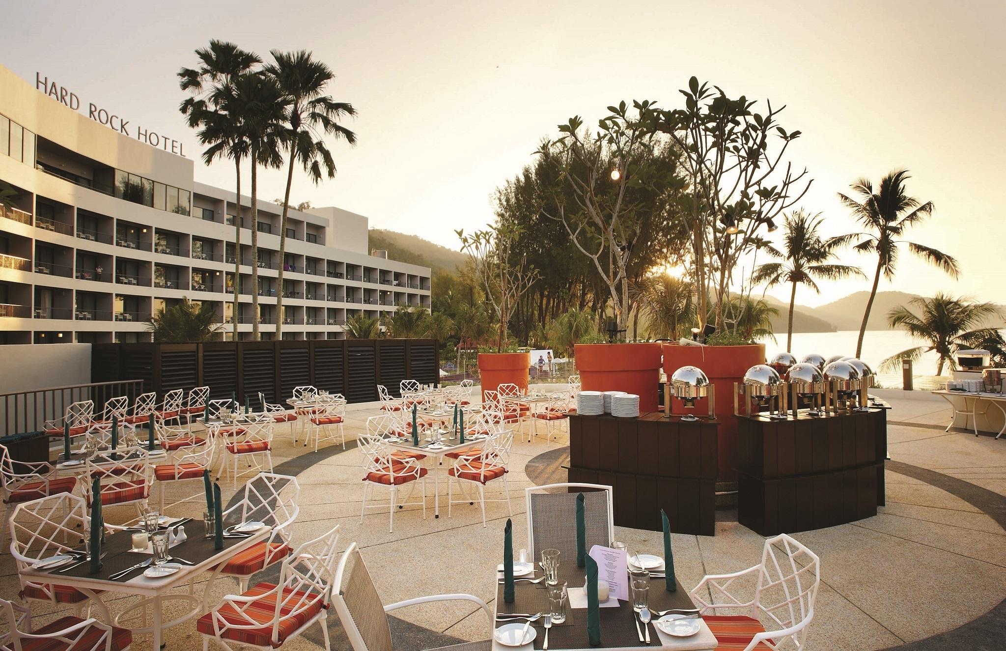 Hard Rock Hotel Penang Batu Ferringhi Restauracja zdjęcie The Beach Club